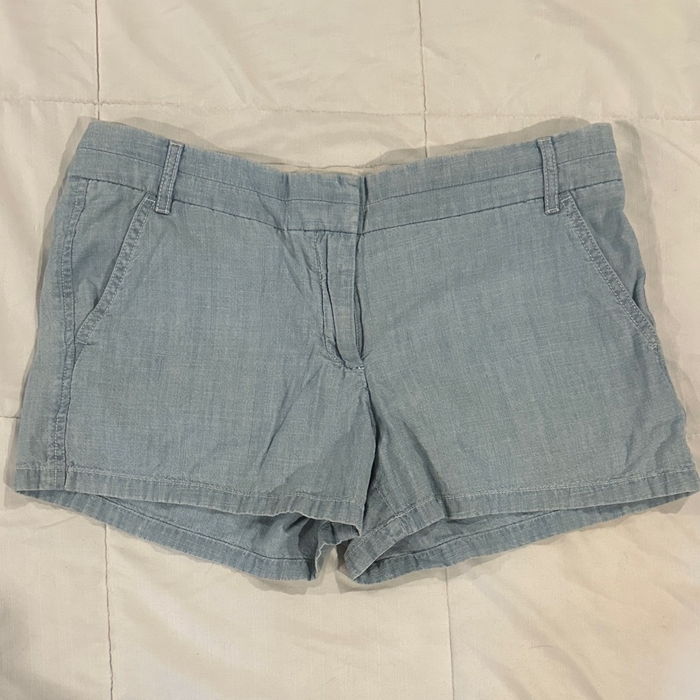 J. Crew Soft Blue Denim Shorts